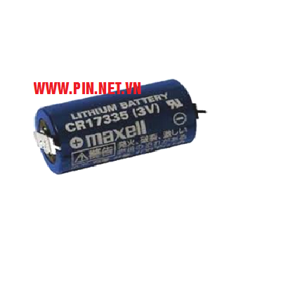 Pin Maxell CR17335 Lithium 3v Size 2/3A 1800mAh Made In Japan